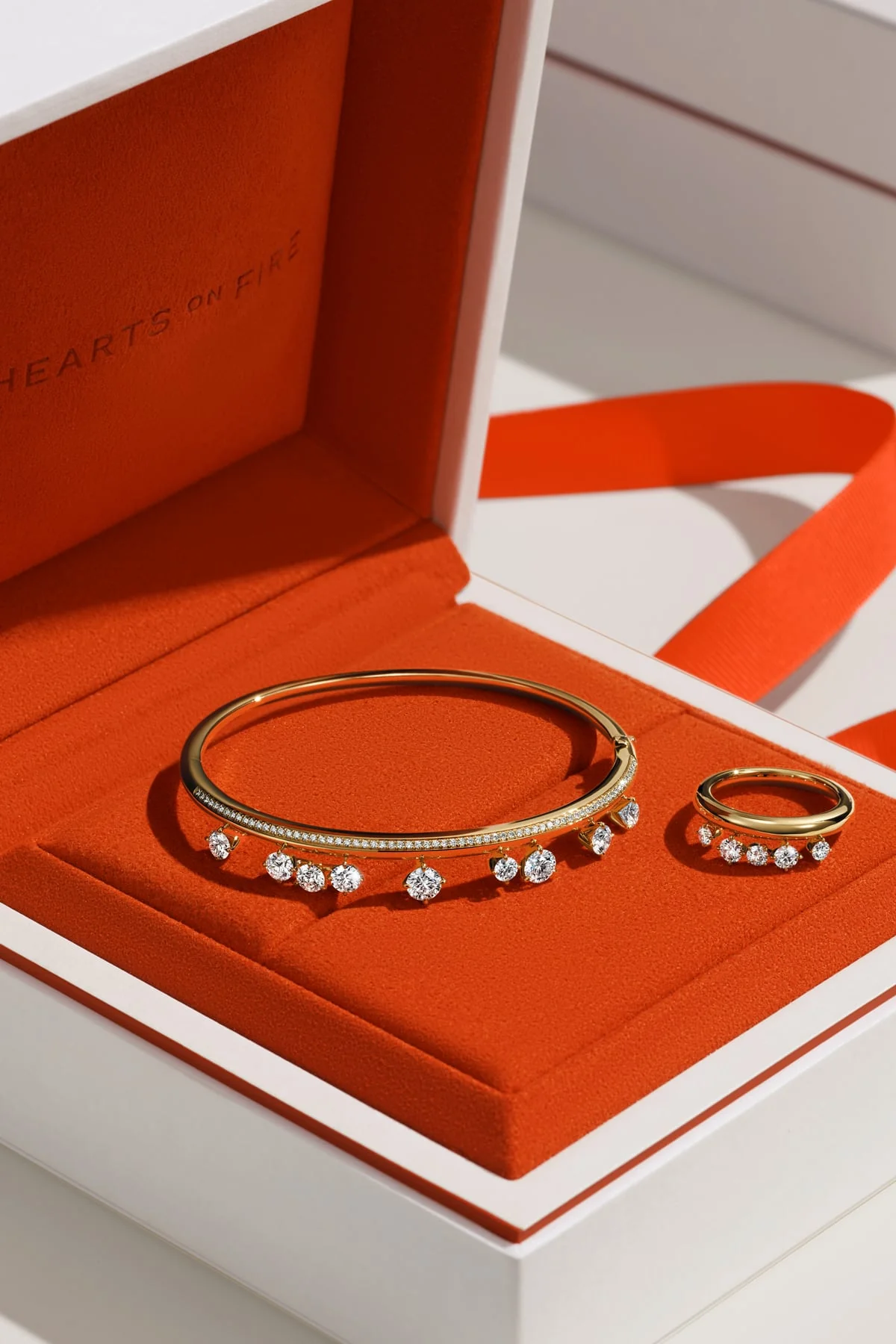 Barre Floating Diamond Ring from Hearts On Fire - Image 6