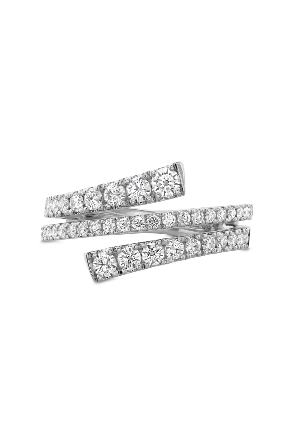 Grace Wrap Right Hand Ring From Hearts On Fire - Image 5