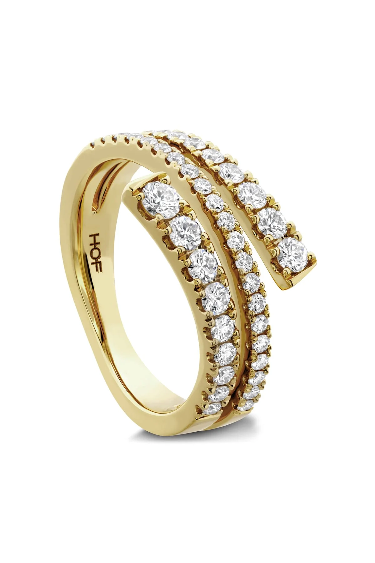 Grace Wrap Right Hand Ring From Hearts On Fire - Image 7